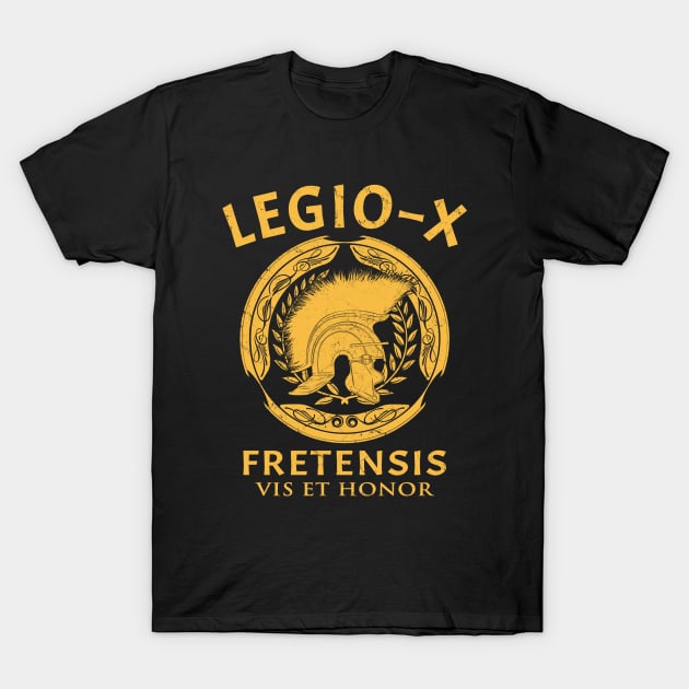 Legio x Fretensis Roman Centurion T-Shirt by NicGrayTees